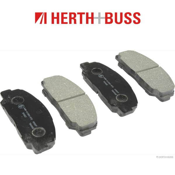 HERTH+BUSS JAKOPARTS Bremsbeläge für DAIHATSU ROCKY (F7 F8) 2.8 TD 98/102 PS vo