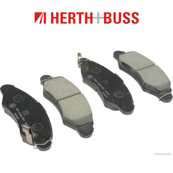 HERTH+BUSS JAKOPARTS Bremsscheiben + Beläge SUZUKI Swift 2 1.0i 1.3 53/68/86 PS vorne