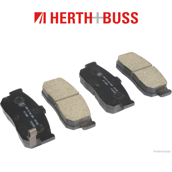 HERTH+BUSS JAKOPARTS Bremsscheiben + Beläge NISSAN Maxima / QX 4 (A32) 5 (A33) hinten