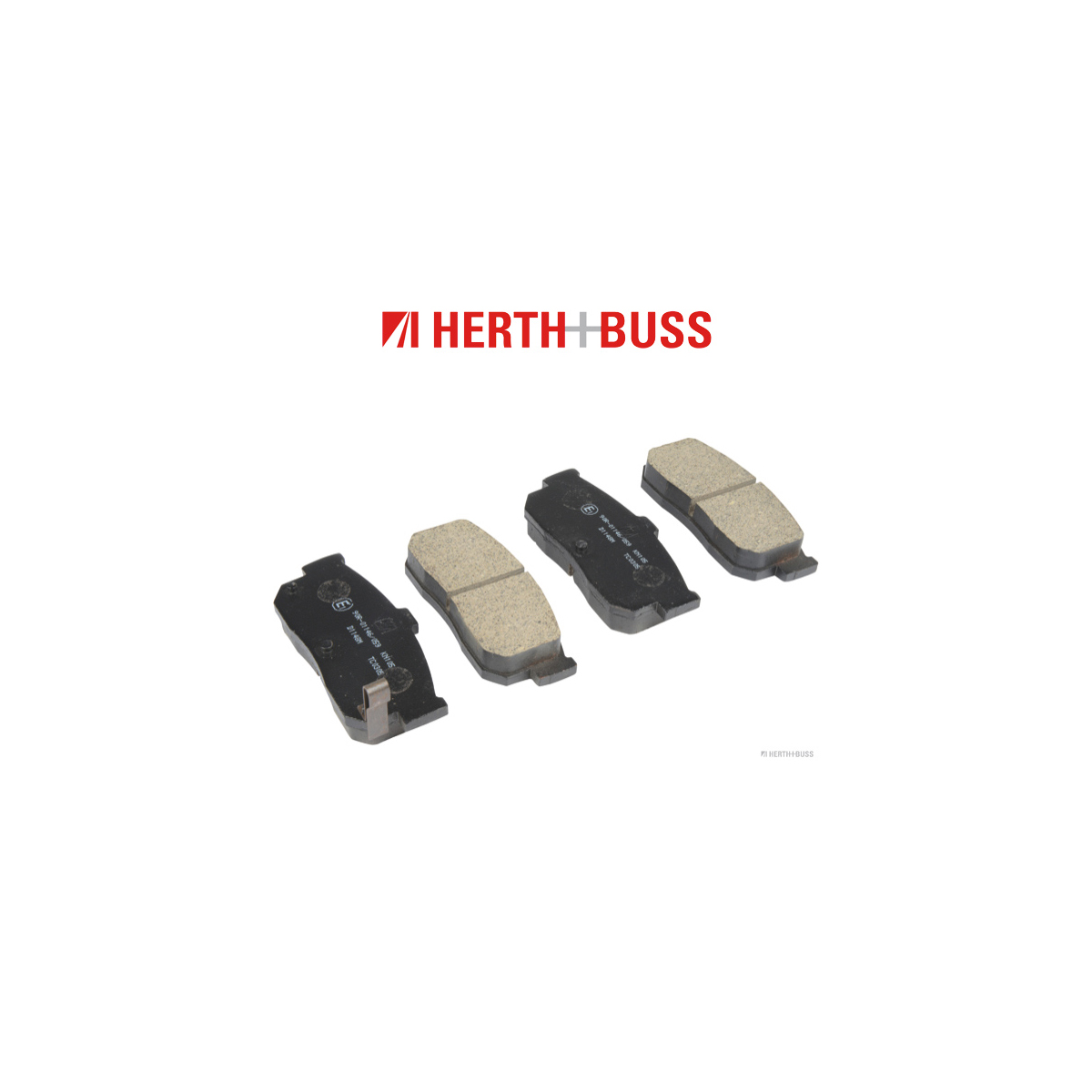 HERTH+BUSS JAKOPARTS Bremsscheiben + Beläge NISSAN Almera 1 (N15) mit ABS hinten