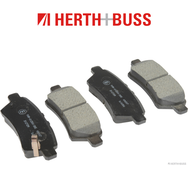 HERTH+BUSS JAKOPARTS Bremsbeläge Bremsklötze für NISSAN PATHFINDER III (R51) HA