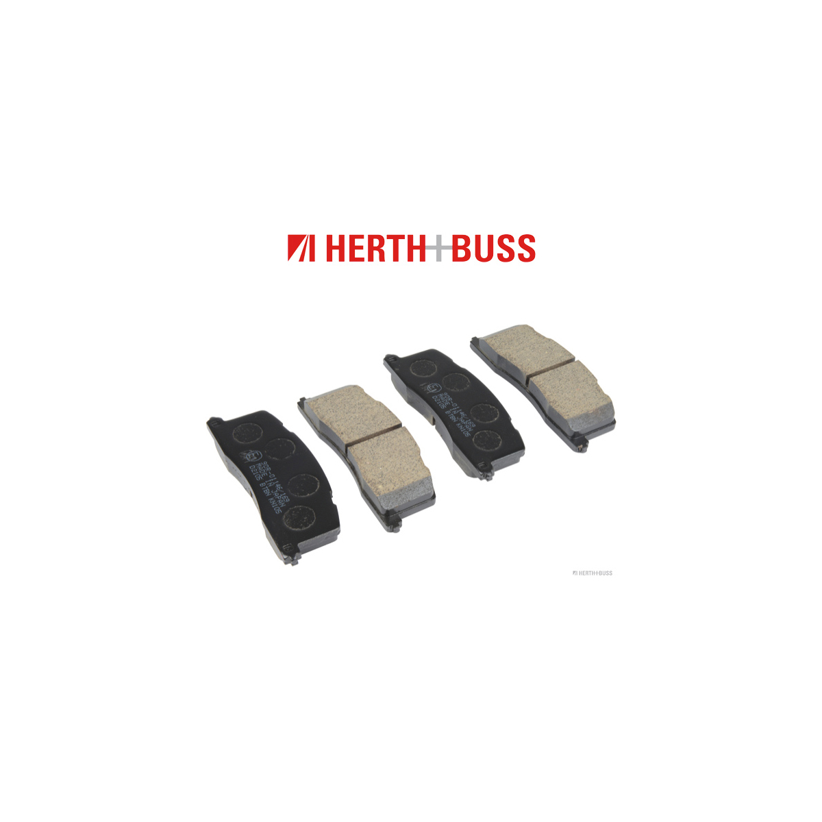 HERTH+BUSS JAKOPARTS Bremsbeläge TOYOTA Previa (_R1_ _R2_) 2.4 4WD 132 PS hinten