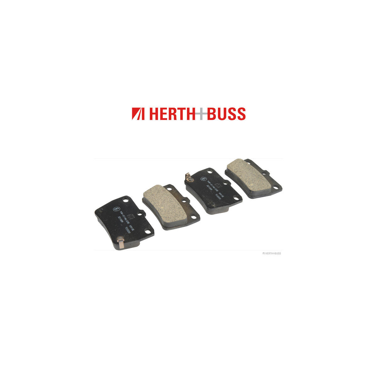HERTH+BUSS JAKOPARTS Bremsscheiben + Beläge TOYOTA RAV 4 II (_A2_) 1.8 2.0 / D 4WD hinten