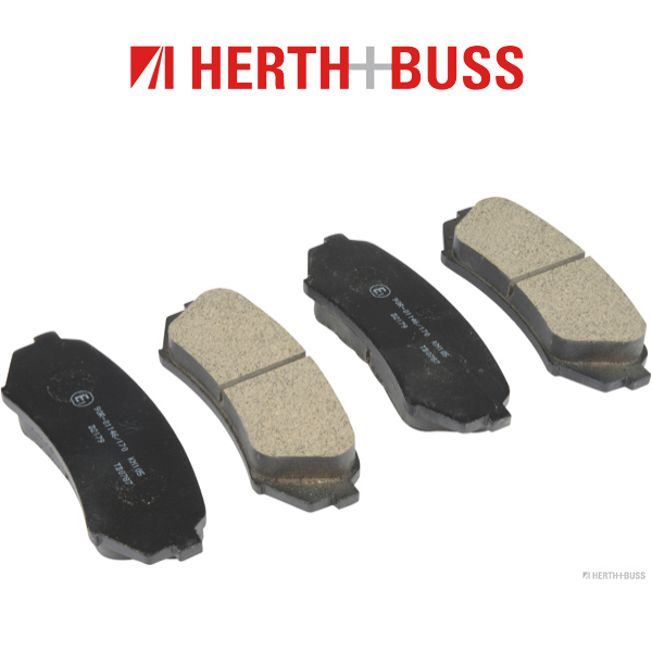 HERTH+BUSS JAKOPARTS Bremsbeläge TOYOTA Land Cruiser 100 _J1_ 4.2 TD 4.7 238 PS hinten