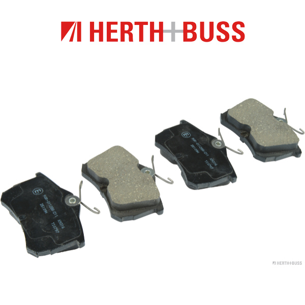 HERTH+BUSS JAKOPARTS Bremsscheiben + Beläge HONDA Accord 7 2.0 2.4 2.2 i-CTDi hinten