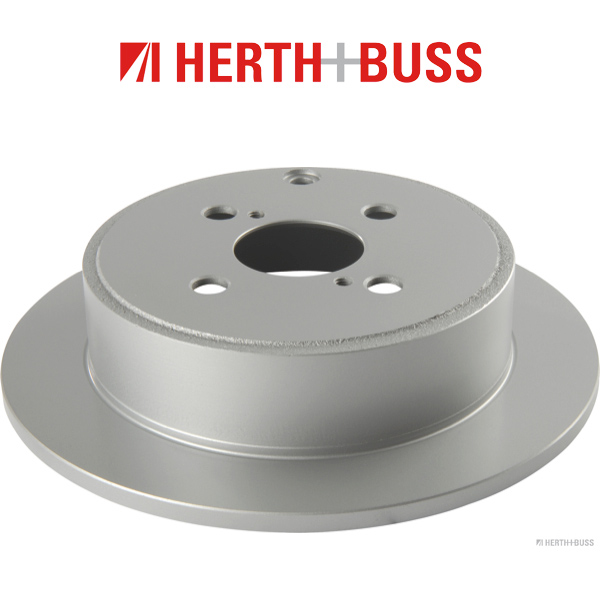 HERTH+BUSS JAKOPARTS Bremsscheiben + Beläge TOYOTA Corolla (_E12_) 1.4/1.6 VVT-i hinten