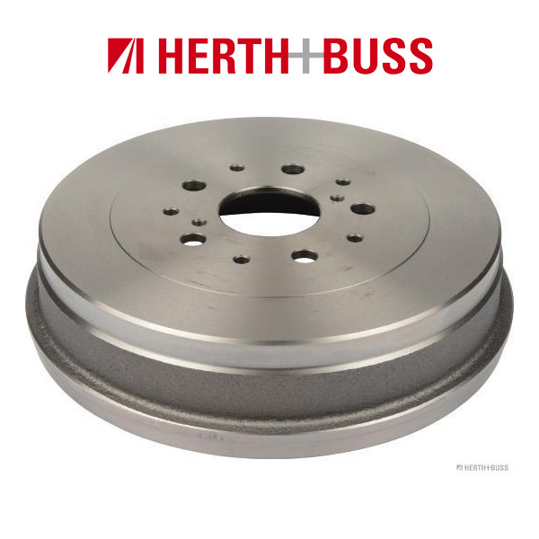 HERTH+BUSS JAKOPARTS Bremstrommel für TOYOTA HILUX VII Pick-up 2.5 D-4D hinten