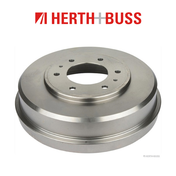 HERTH+BUSS JAKOPARTS Bremstrommel für MITSUBISHI L 200 / TRITON 2.5 DI-D hinten