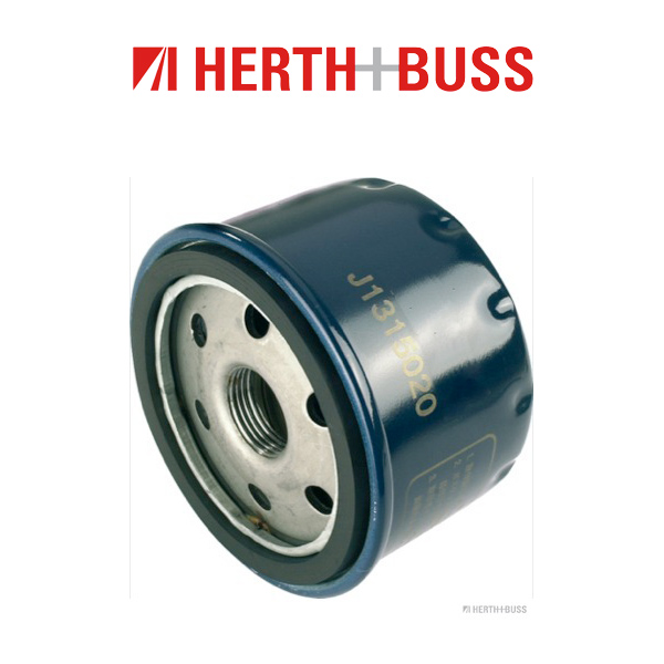 HERTH+BUSS JAKOPARTS Filterset 4-tlg NISSAN NV200 1.5 dCi 86 PS bis 10.2013 UFI-System