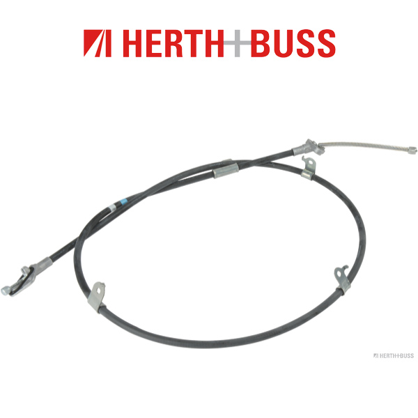 HERTH+BUSS Brake Cable for SUBARU Justy 4 1.0, DAIHATSU Sirion M3 1.0, 1.5 (Rear Left)
