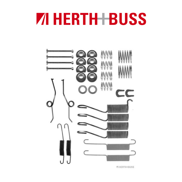 HERTH+BUSS JAKOPARTS Bremsbacken Zubehörsatz für TOYOTA PREVIA 132 PS hinten