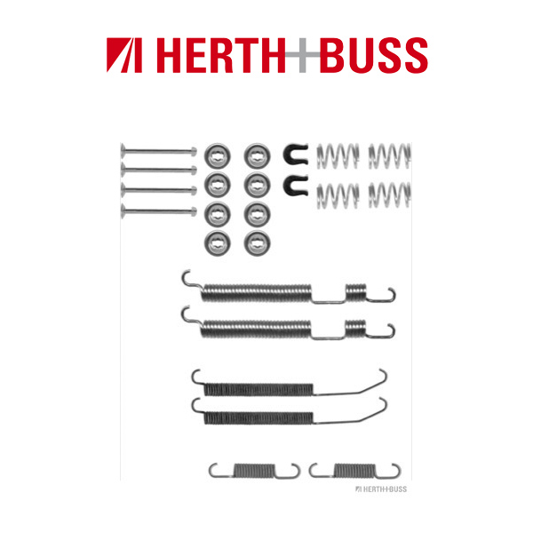 HERTH+BUSS JAKOPARTS Bremsbacken Federnsatz Zubehörsatz für HYUNDAI MITSUBISHI