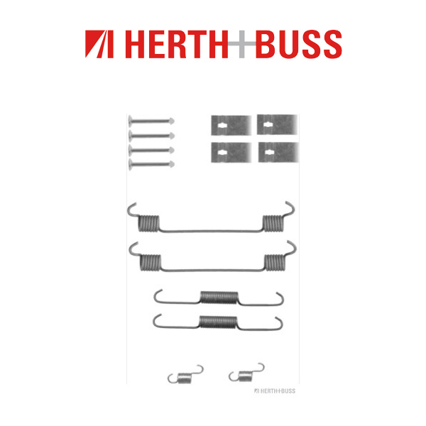 HERTH+BUSS JAKOPARTS Bremsbacken Zubehörsatz für SUZUKI VITARA + CABRIO hinten