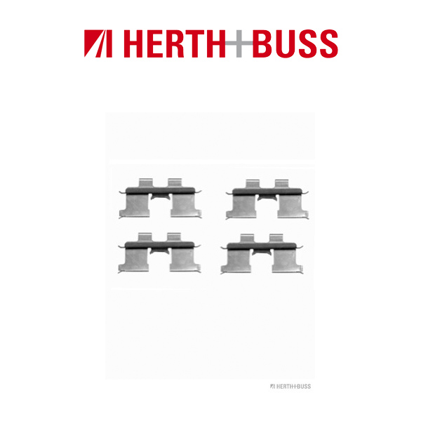 HERTH+BUSS JAKOPARTS Bremsscheiben + Bremsbeläge HYUNDAI Grandeur (TG) hinten