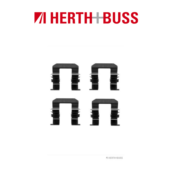 HERTH+BUSS JAKOPARTS Bremsscheiben + Bremsbeläge HYUNDAI Terracan (HP) hinten