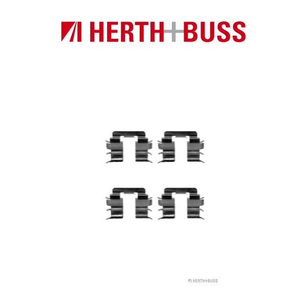 HERTH+BUSS JAKOPARTS Bremsscheiben + Bremsbeläge NISSAN Micra 2 (K11) vorne