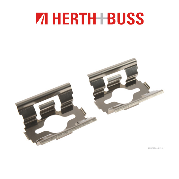 HERTH+BUSS JAKOPARTS Bremsscheiben + Beläge NISSAN NT400 / Cabstar (F24) ohne ABS hinten