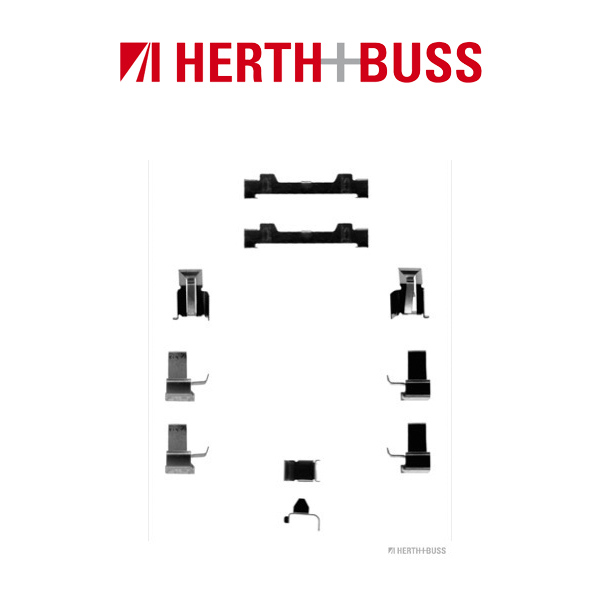 HERTH+BUSS JAKOPARTS Bremsscheiben + Beläge TOYOTA MR 2 II (SW2) 2.0 16V ab 01.1992 hinten
