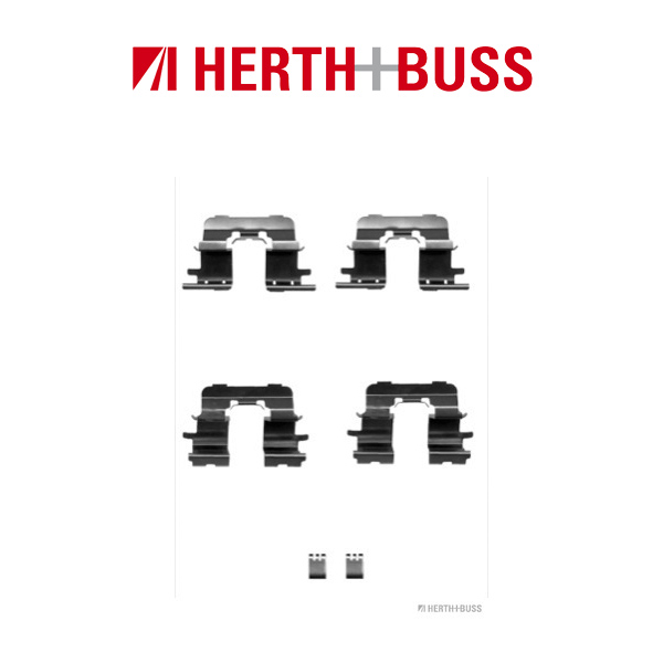 HERTH+BUSS JAKOPARTS Bremsscheiben + Beläge TOYOTA Avensis Verso (_M2_) hinten