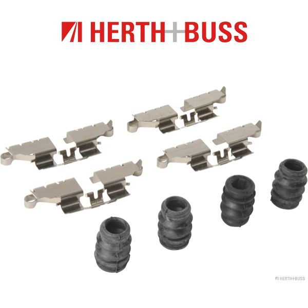 HERTH+BUSS JAKOPARTS Bremsscheiben + Beläge SUZUKI Swift 4 1.2 4x4 90/94 PS hinten