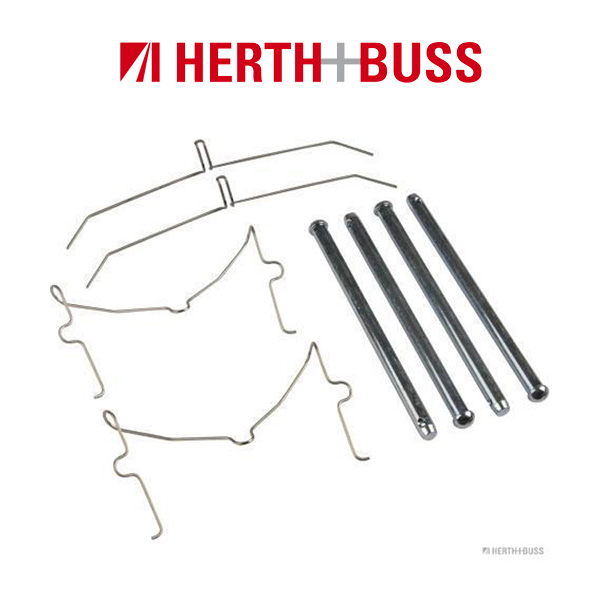 HERTH+BUSS JAKOPARTS Bremsbelag Zubehörsatz für TOYOTA HILUX III 2.5/3.0 D-4D v