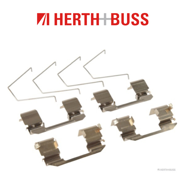 HERTH+BUSS JAKOPARTS Bremsscheiben + Bremsbeläge HONDA CR-V II (RD_) 2.0 2.2 CTDi vorne