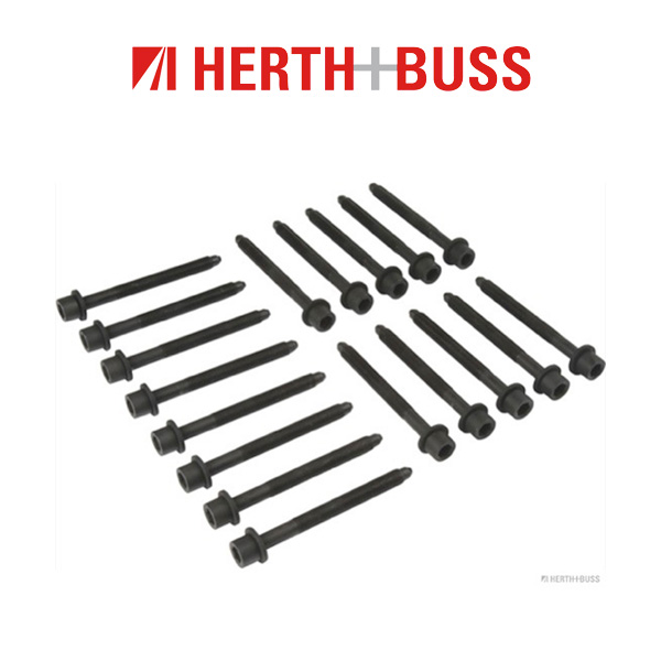 18x HERTH+BUSS JAKOPARTS Zylinderkopfschrauben NISSAN Almera NP300 Pathfinder 2.2Di 2.5dCi