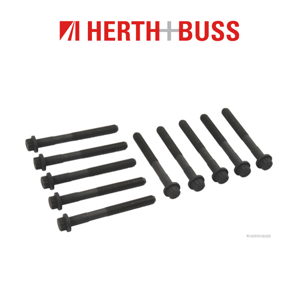10x HERTH+BUSS JAKOPARTS Zylinderkopfschrauben für TOYOTA Avensis Camry Carina