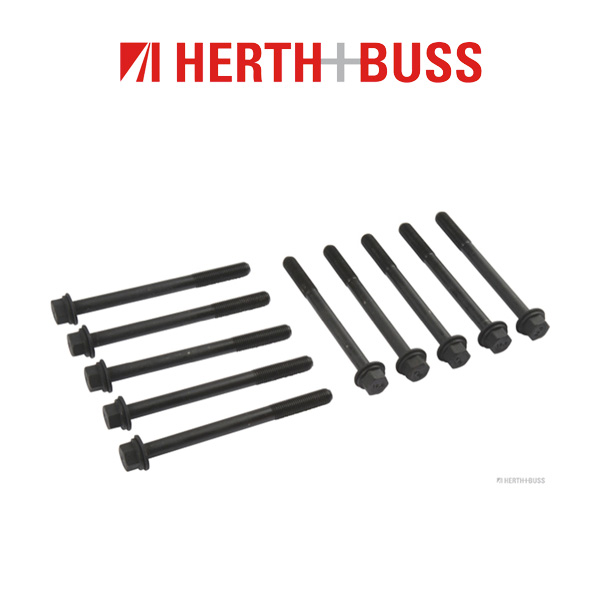 10x HERTH+BUSS JAKOPARTS Zylinderkopfschrauben für HONDA Accord VI Civic IV HR-V