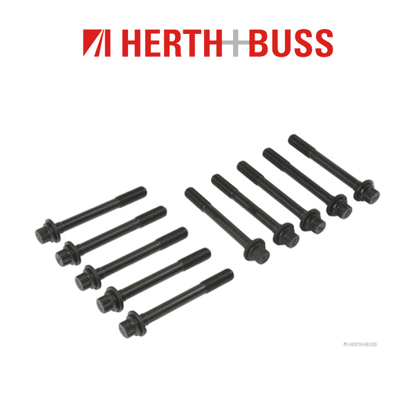 10x HERTH+BUSS JAKOPARTS Zylinderkopfschrauben M11x1,25mm für MITSUBISHI