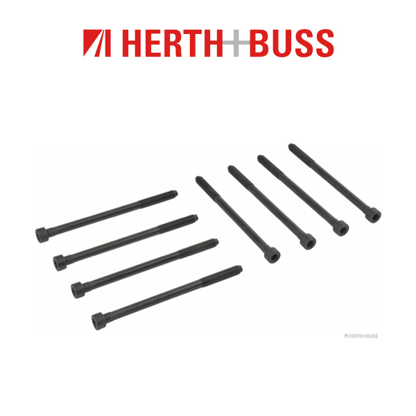 8x HERTH+BUSS JAKOPARTS Zylinderkopfschrauben MITSUBISHI Colt 6 1.1 Attrage 1.2