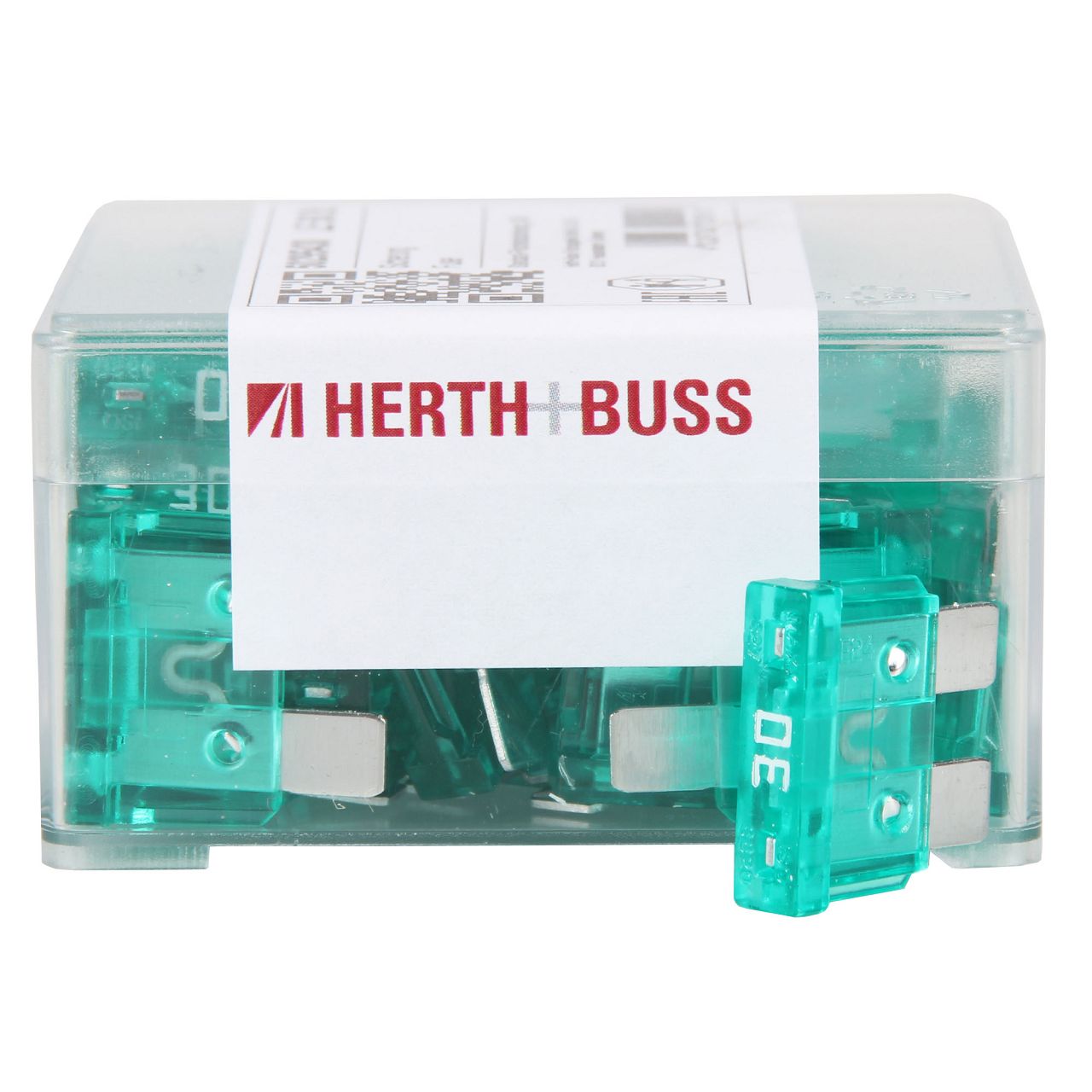 50x HERTH+BUSS ELPARTS Sicherung STANDARD-Flachstecksicherung 30A bis 32V GRÜN