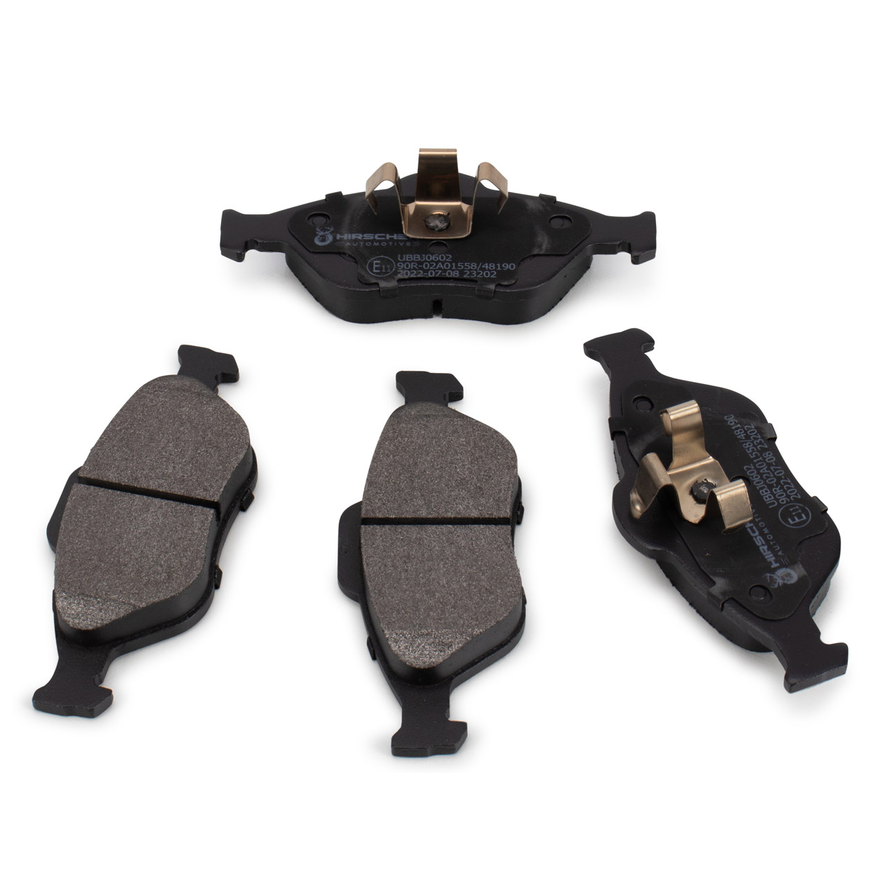 HIRSCHER Bremsbeläge FORD Fiesta 4 5 Fusion (JU_) Ka (RB_) Puma  