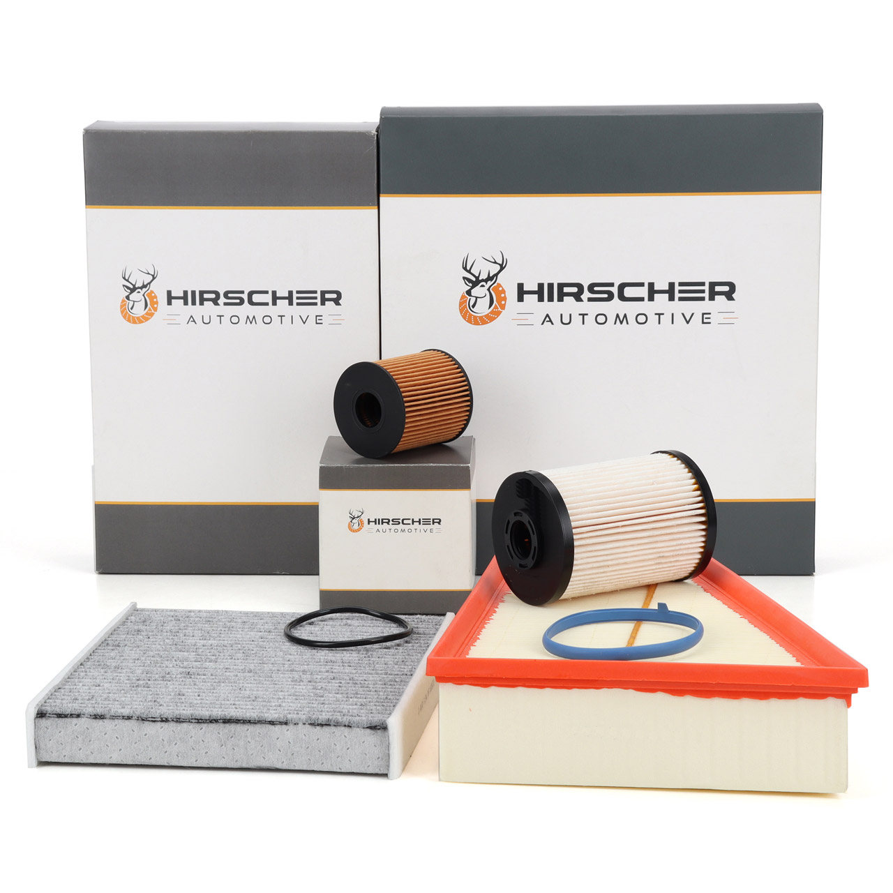 HIRSCHER Filter-Set 4-tlg FORD Mondeo 4 MK4 2.0 TDCi 115-163 PS