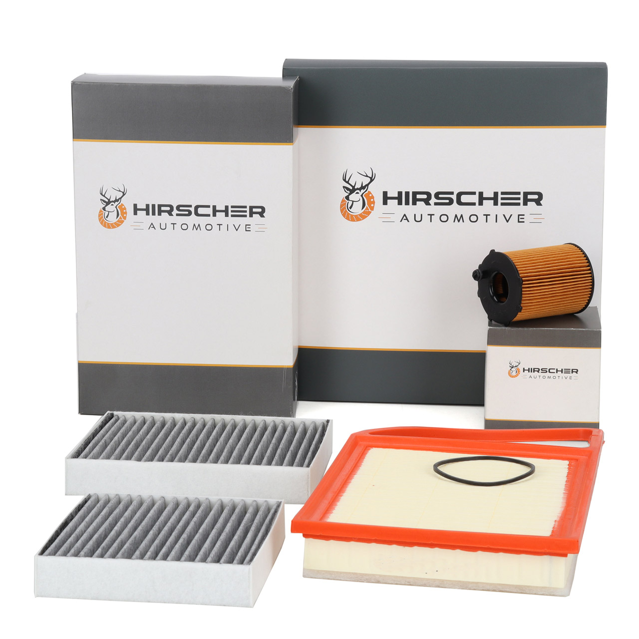 HIRSCHER Filterset 3-tlg CITROEN C3 II III C4 Cactus DS3 PEUGEOT 2008 207 208 1.4/1.6 HDi