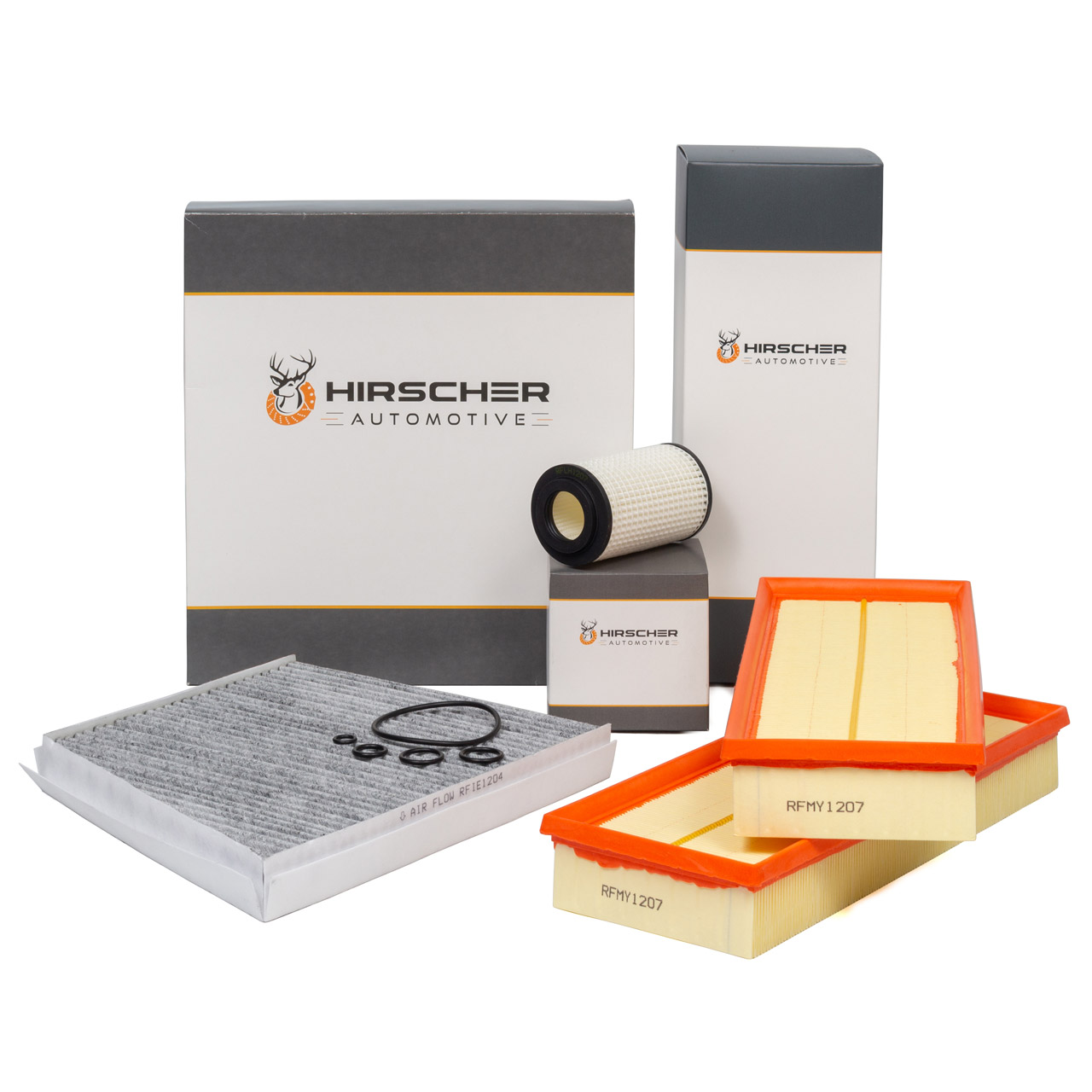 HIRSCHER Filterset MERCEDES C219 280-500 W211 S211 230-500 M272 M273 M112 M113