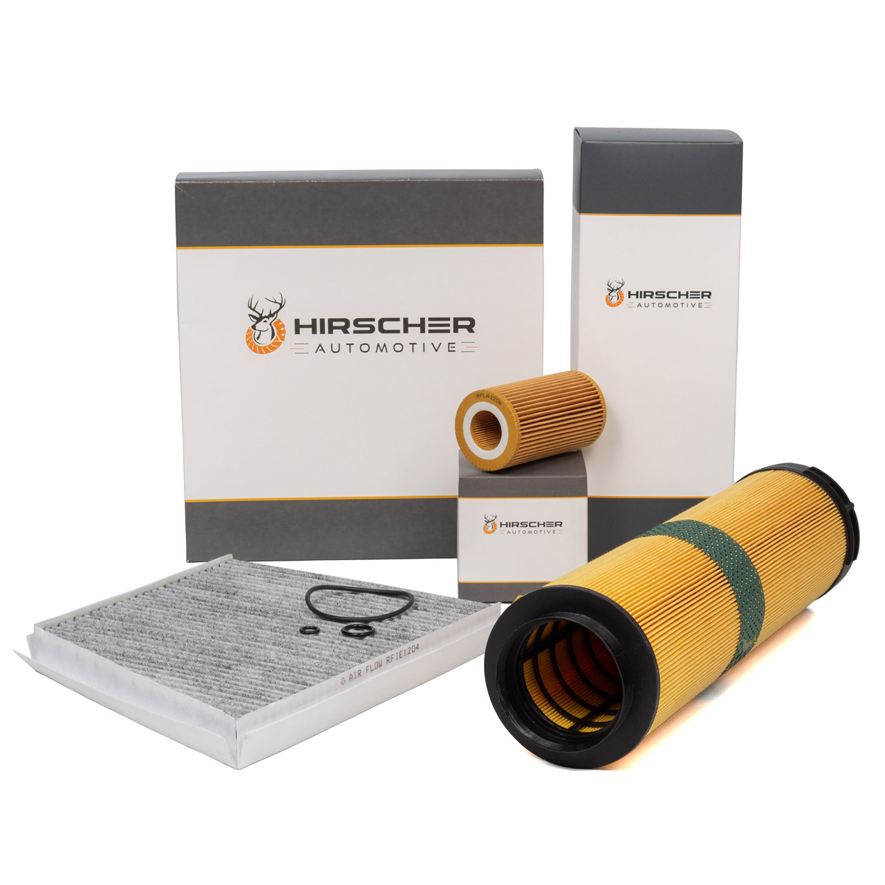 HIRSCHER Filterset MERCEDES E-Klasse W211 S211 E200CDI E220CDI E270CDI OM646