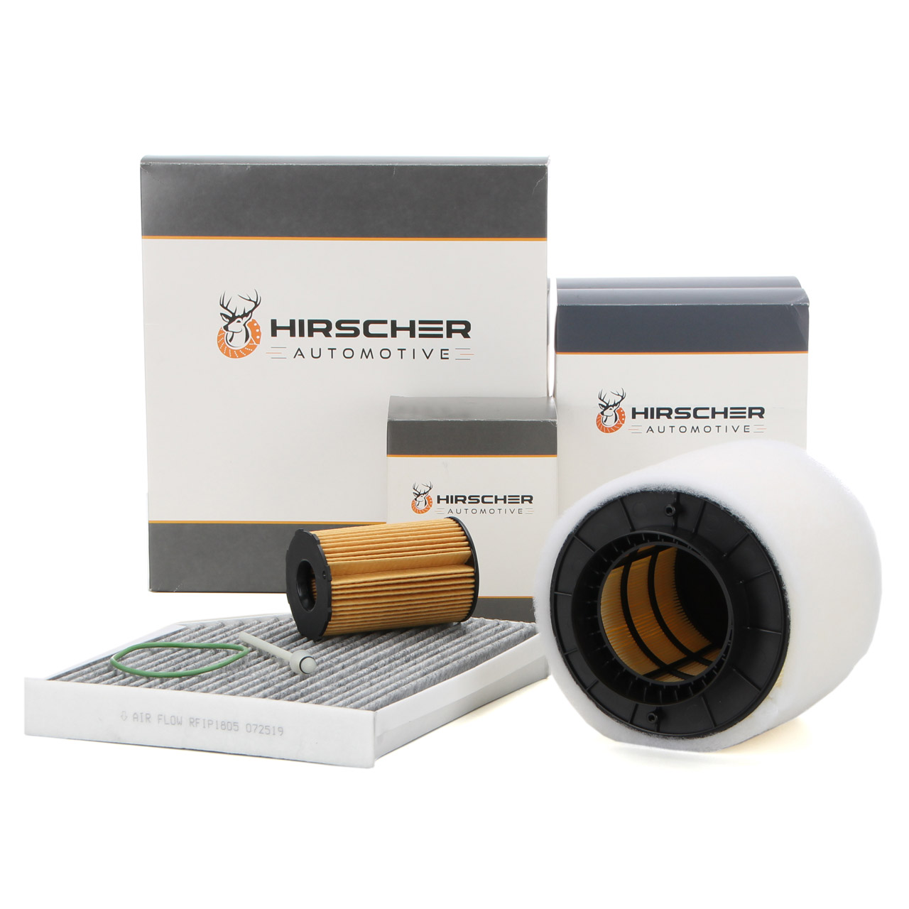 HIRSCHER Filterset 3-tlg AUDI A4 (8K B8) A5 (8T 8F) Q5 (8RB) 3.0/SQ5 TDI 204-340 PS
