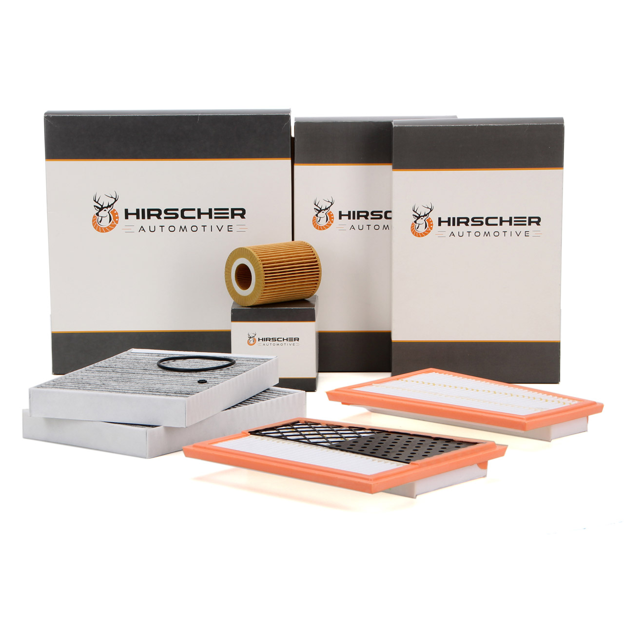 HIRSCHER Filterset MERCEDES S-Klasse W221 S320 CDI S350 CDI 211-258 PS OM642