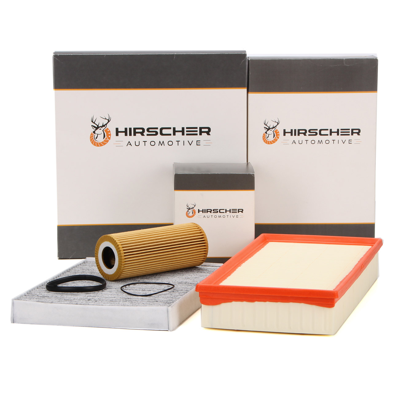 HIRSCHER Filterset Filterpaket AUDI Q7 (4LB) 3.0 TFSI quattro 272/280/333 PS