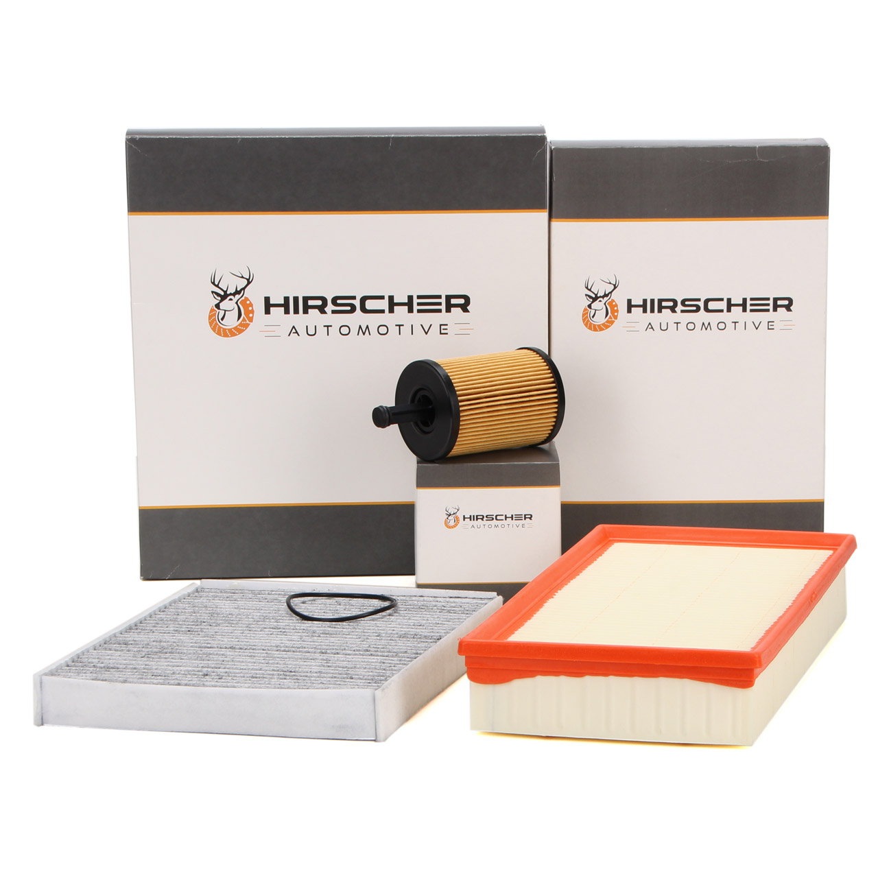 HIRSCHER Filterset Filterpaket VW Touareg (7L) 2.5 R5 TDI 163/174 PS