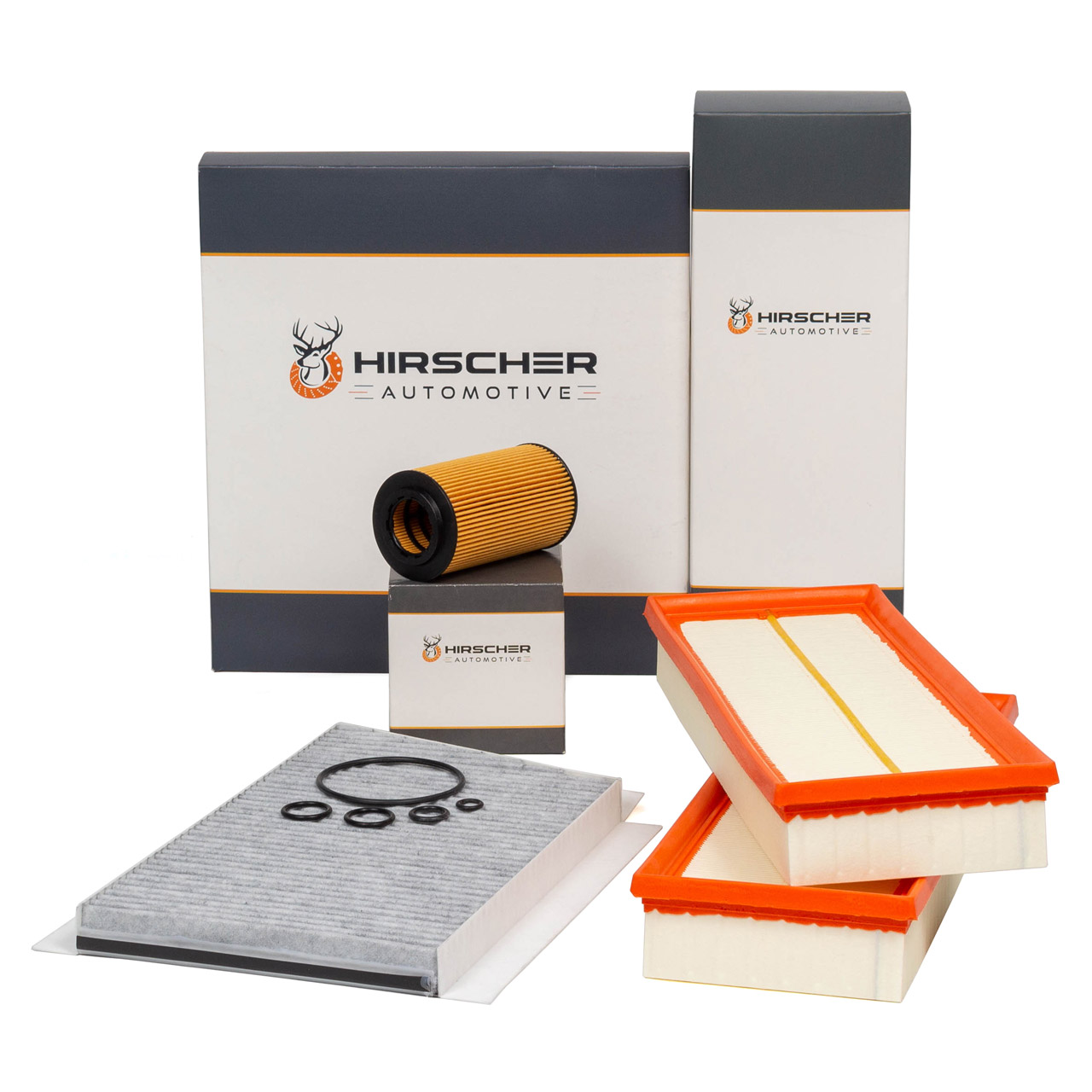 HIRSCHER Filterset MERCEDES C-Klasse W203 S203 CL203 CLK C209 A209 243-500 55AMG M112 M272
