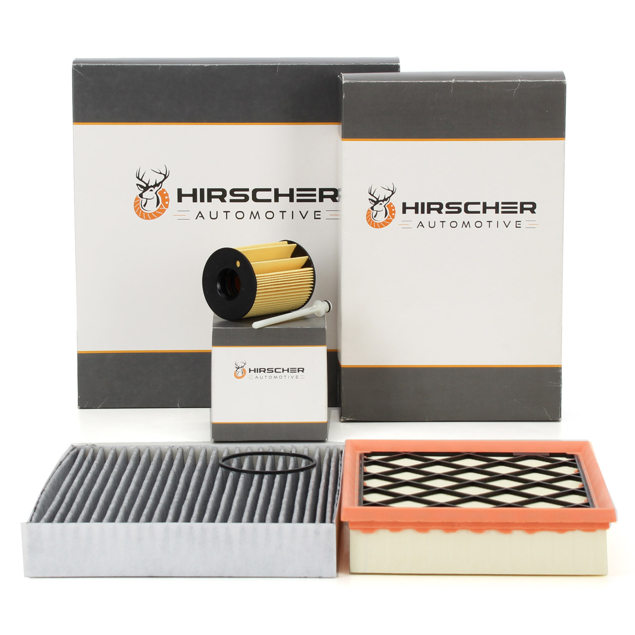 HIRSCHER Filterset 3-tlg FORD Mondeo 5 MK5 1.5 TDCi 120 PS + 1.6 TDCi 115 PS