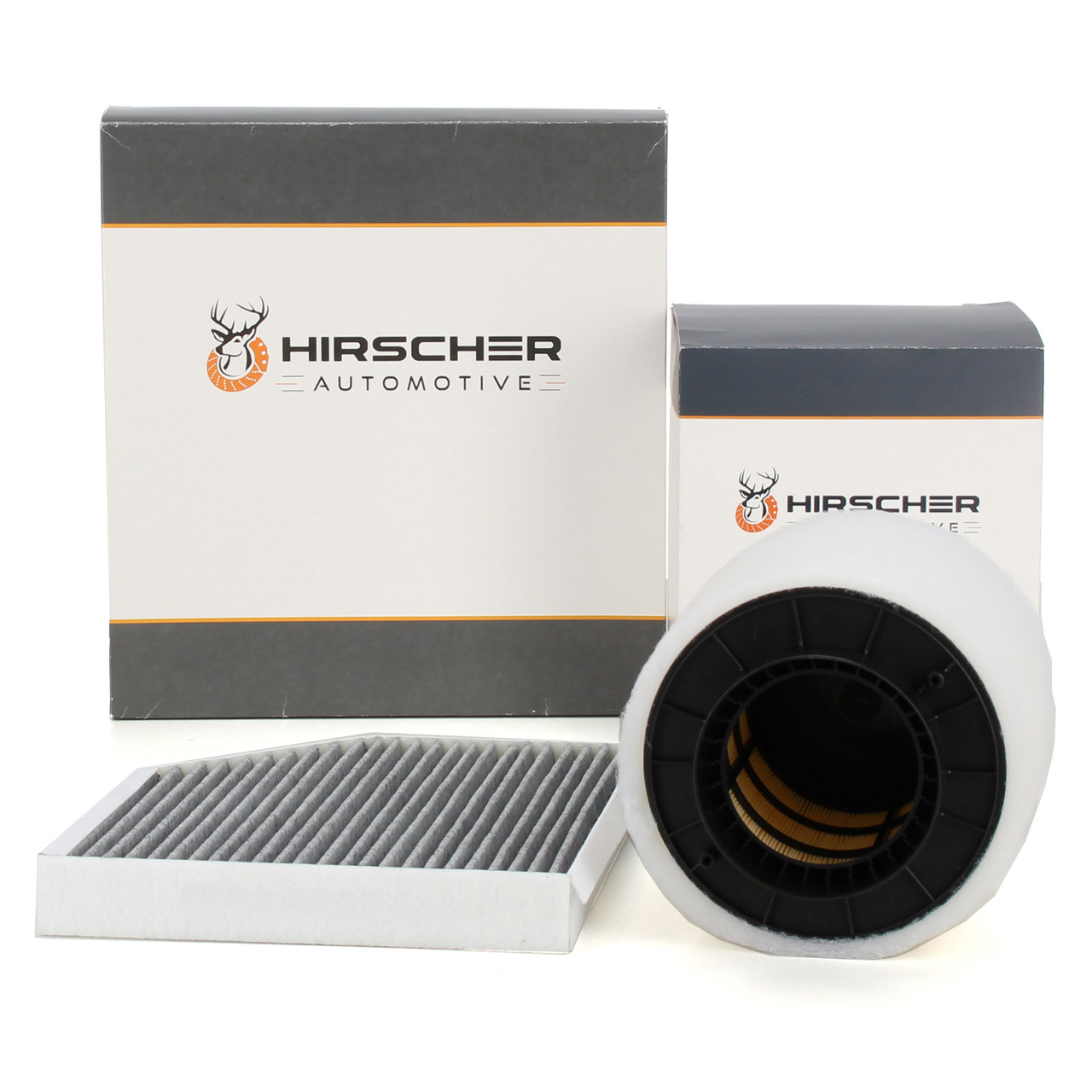 HIRSCHER Innenraumfilter + Luftfilter AUDI A4 B8 A5 8T 8F Q5 SQ5 8RB 3.0 TFSI 2.7/3.0 TDI
