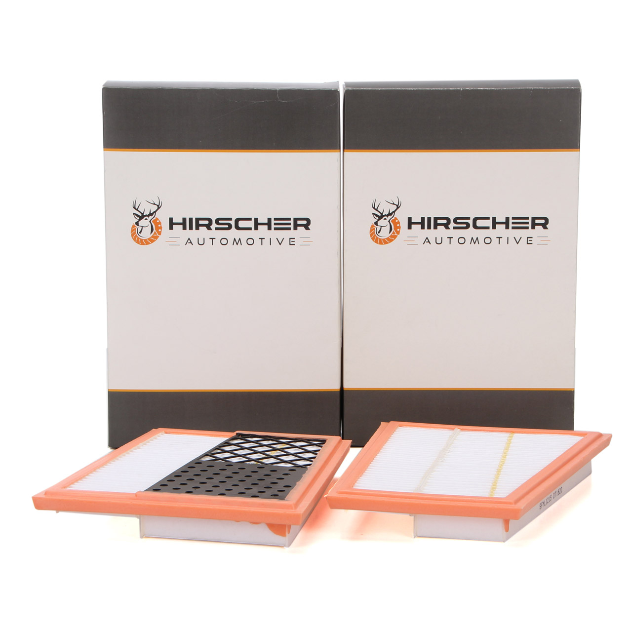 2x HIRSCHER Luftfilter MERCEDES W203 W204 W211 W463 X164 X204 W221 OM642