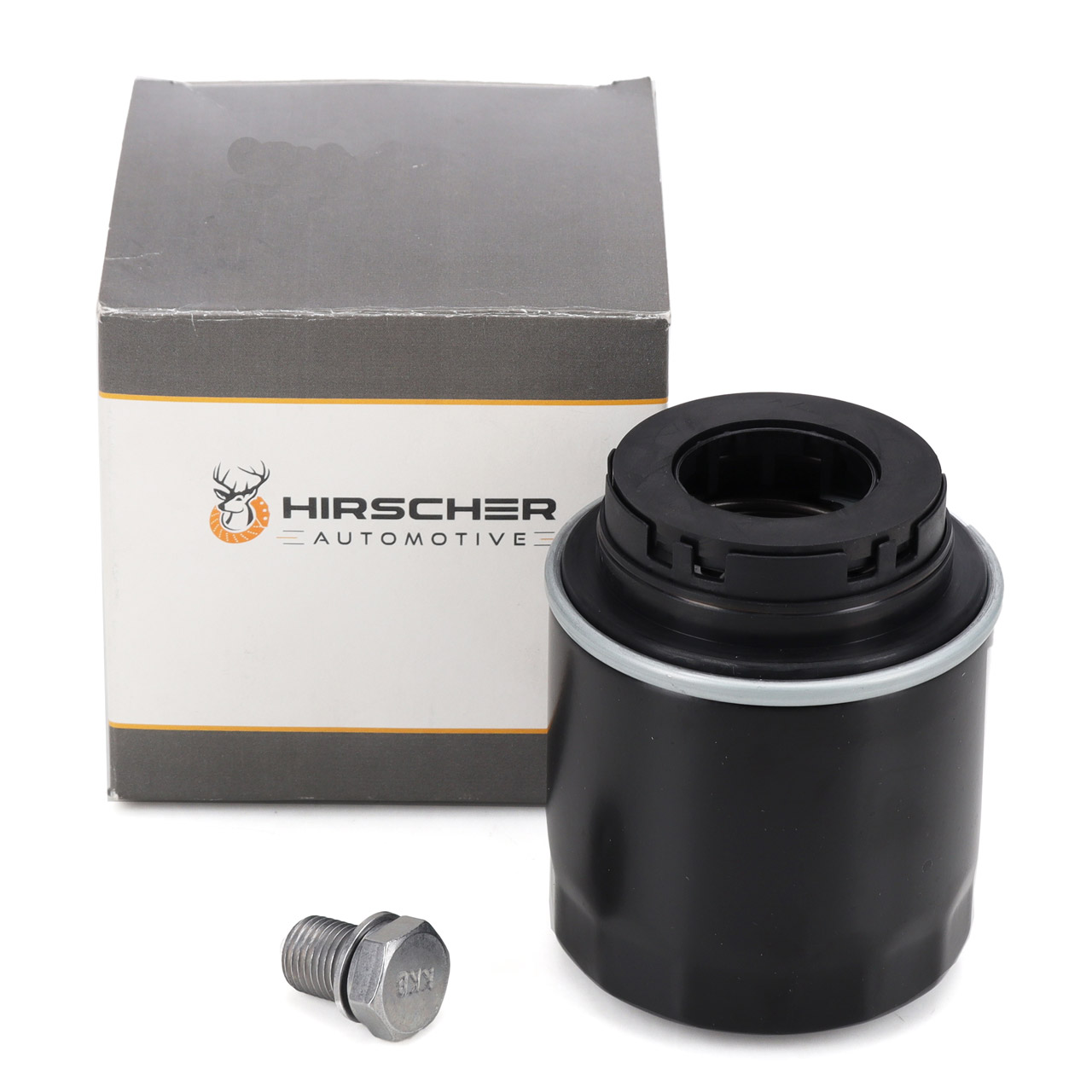 HIRSCHER Ölfilter + Schraube für VW Golf 6 Passat B6 B7 Polo 5 Tiguan Touran 1.2/1.4 TSI