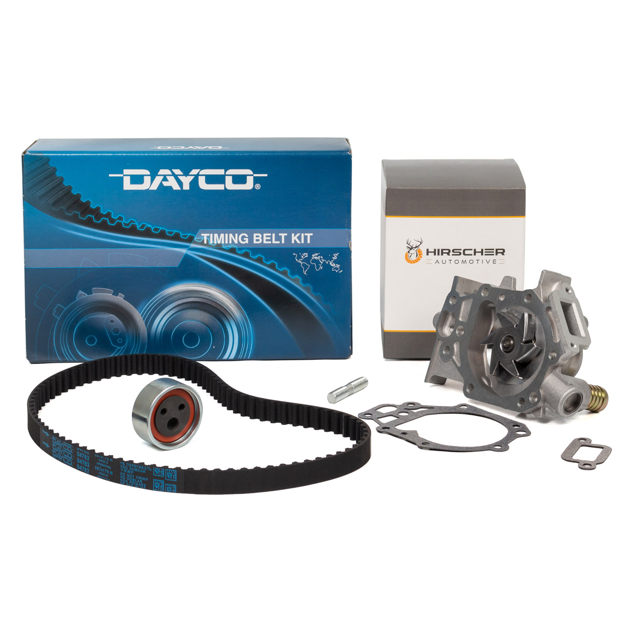 DAYCO Zahnriemensatz + HIRSCHER Wasserpumpe RENAULT Clio 1 2 