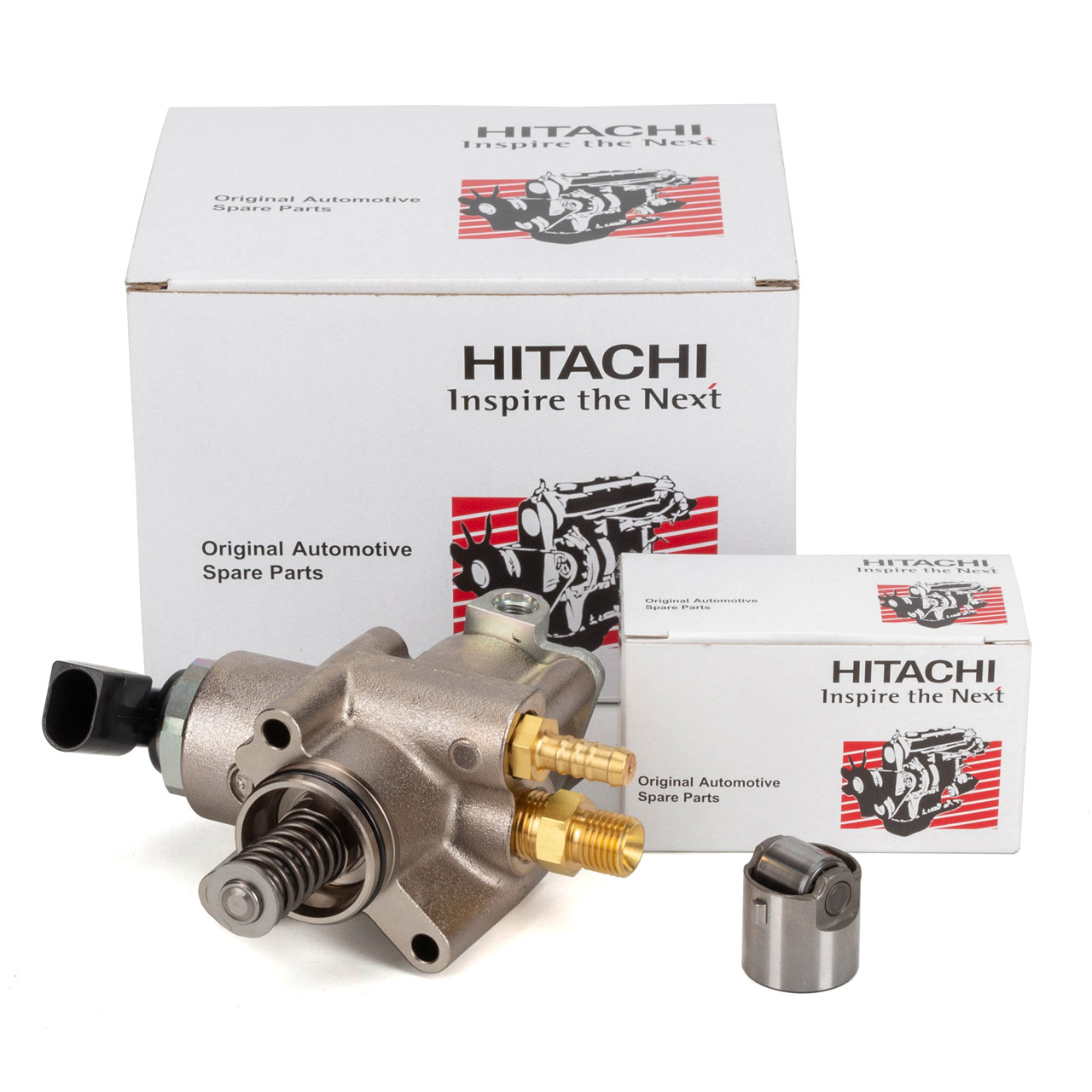 HITACHI Hochdruckpumpe + Stößel AUDI A3 8P A4 B8 A6 C7 TT 8J 2.0 TFSI 180/200/211 PS