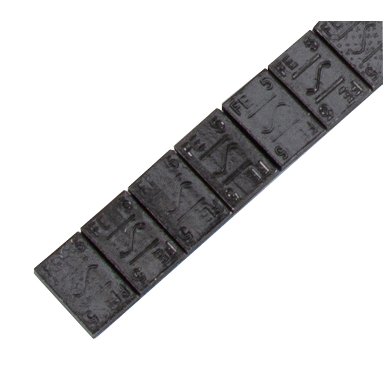 HOFMANN Auswuchtgewichte Klebegewichte SCHWARZ-STAHL 3,7mm 1000 Stück x 5g