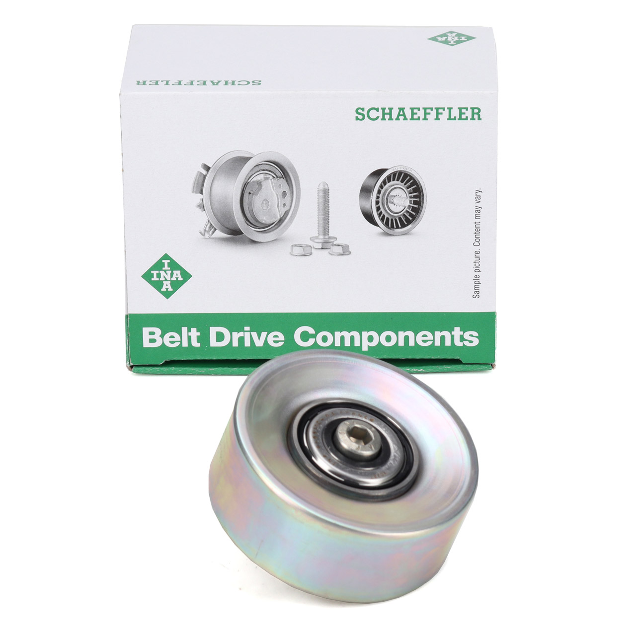 INA Umlenkrolle Keilrippenriemen für BMW E46 E60/61 E63/64 E65-67 X3 X5 M47 N47 M57